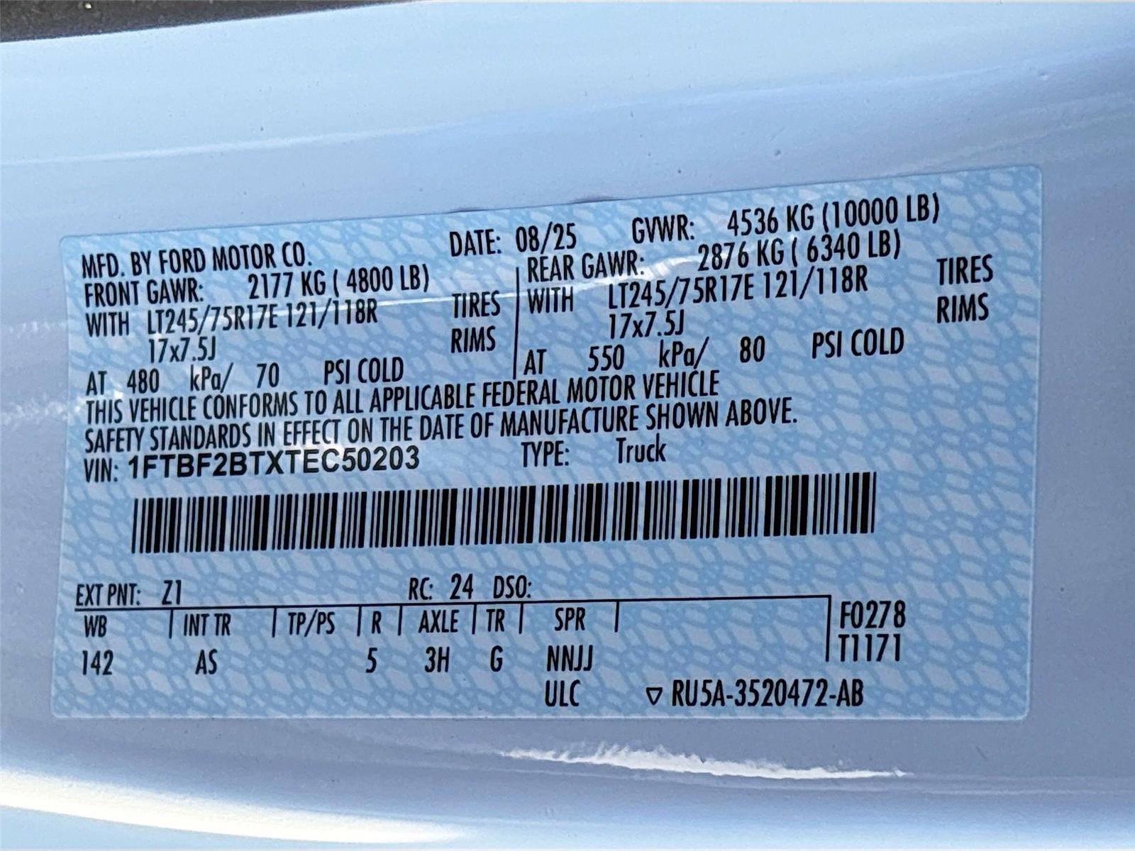 2026 Ford Super Duty F-250 SRW XL