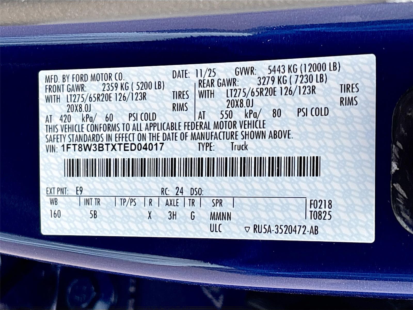 2026 Ford Super Duty F-350 SRW LARIAT