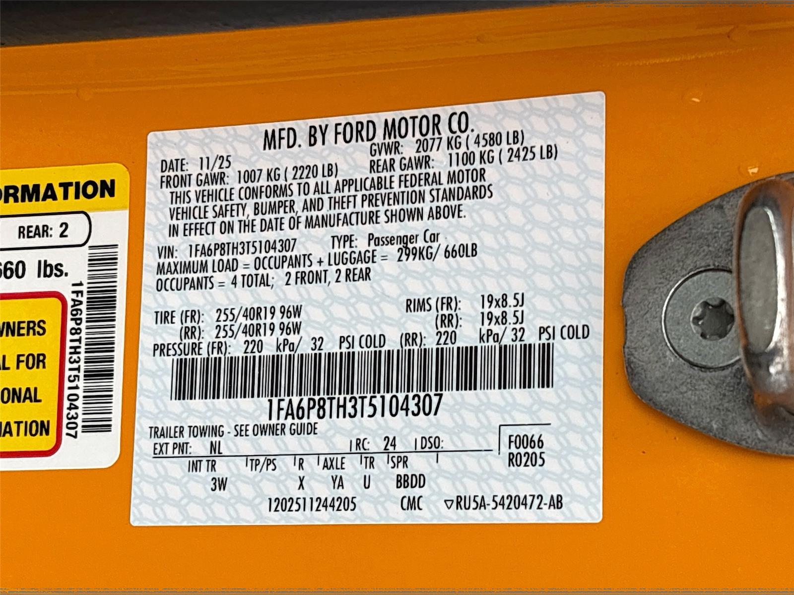 2026 Ford Mustang EcoBoost Premium