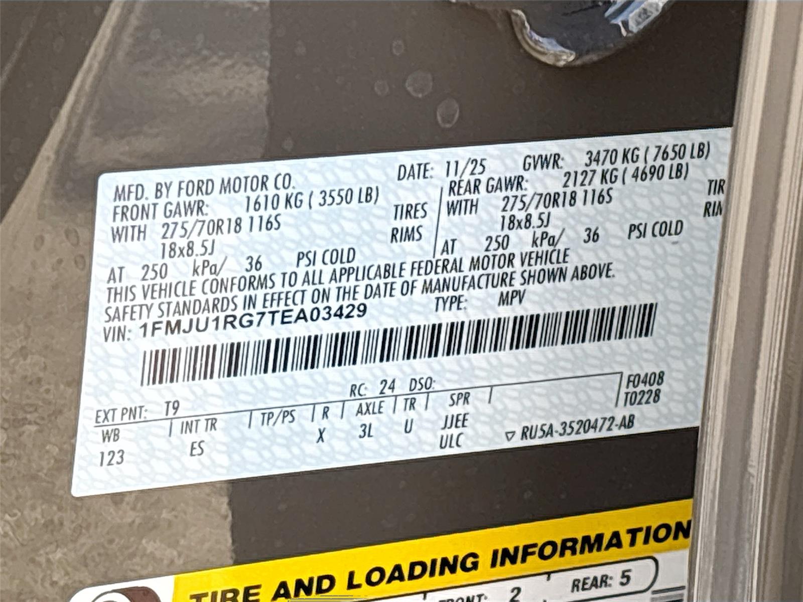 2026 Ford Expedition Tremor