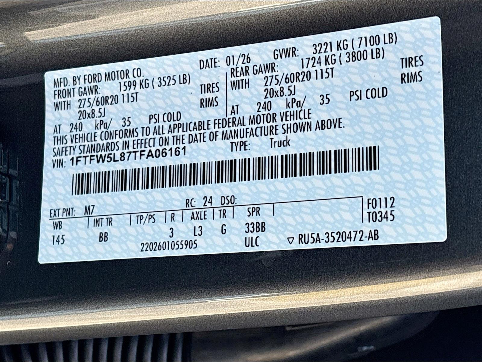 2026 Ford F-150 LARIAT