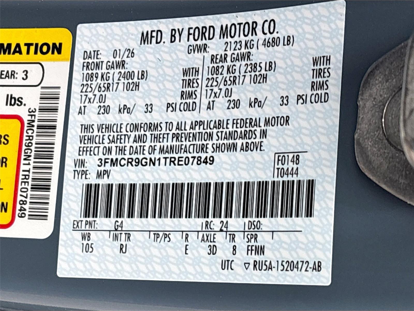 2026 Ford Bronco Sport Heritage