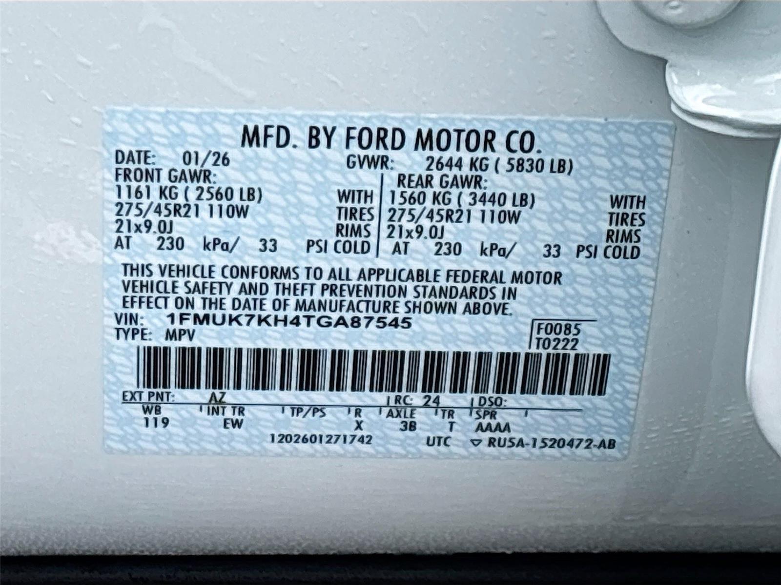 2026 Ford Explorer ST-Line