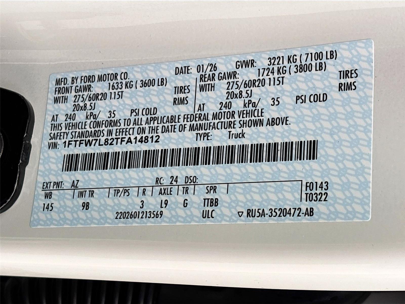 2026 Ford F-150 Platinum