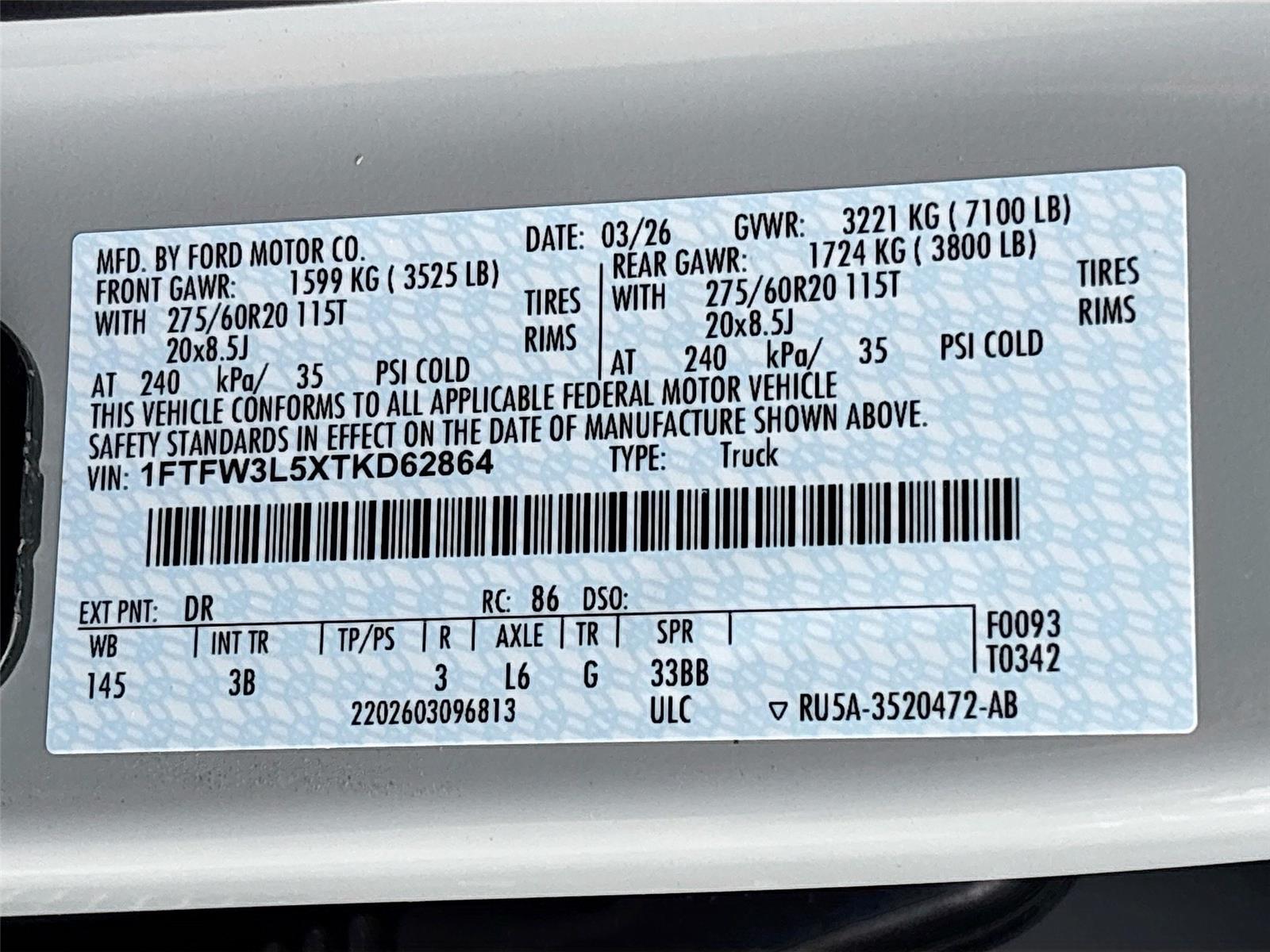 2026 Ford F-150 XLT