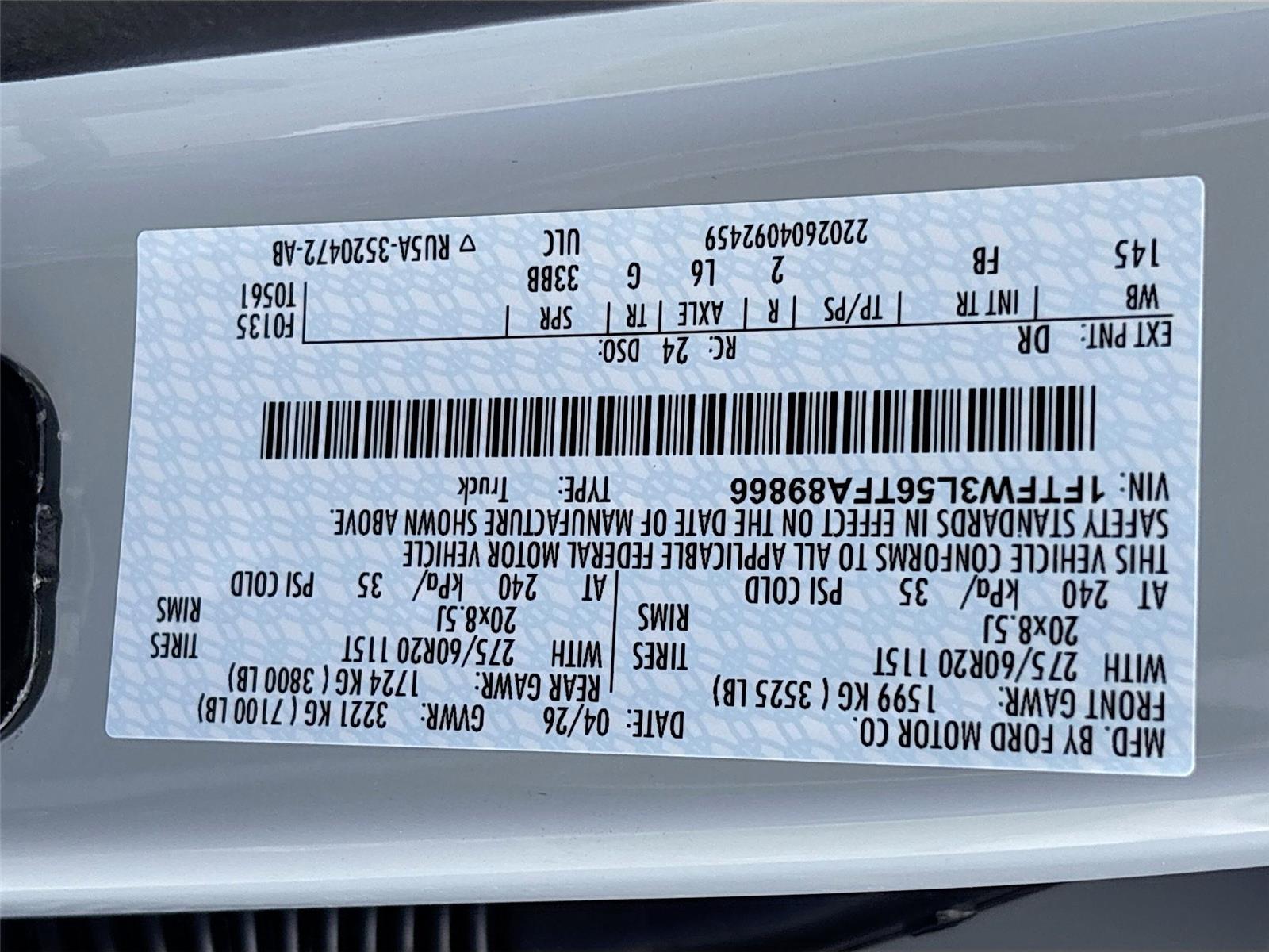 2026 Ford F-150 XLT