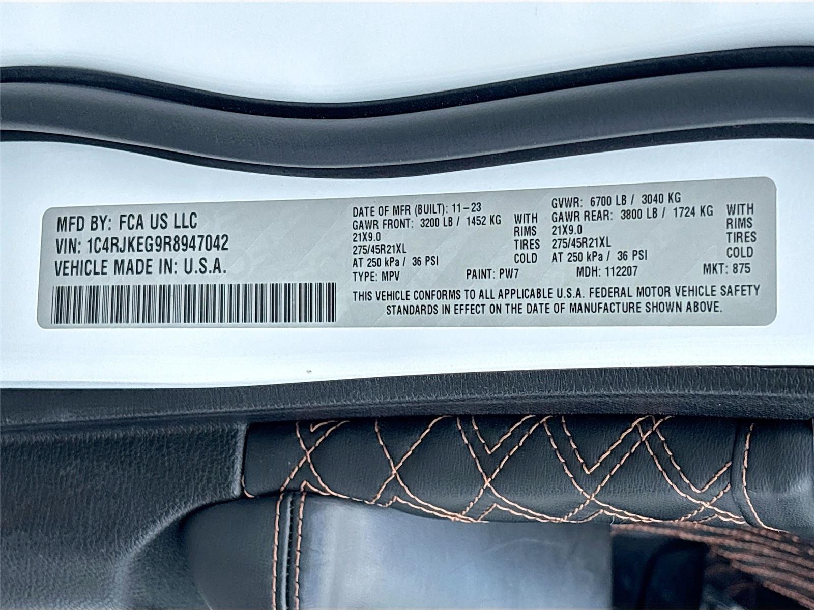 2024 Jeep Grand Cherokee L Summit