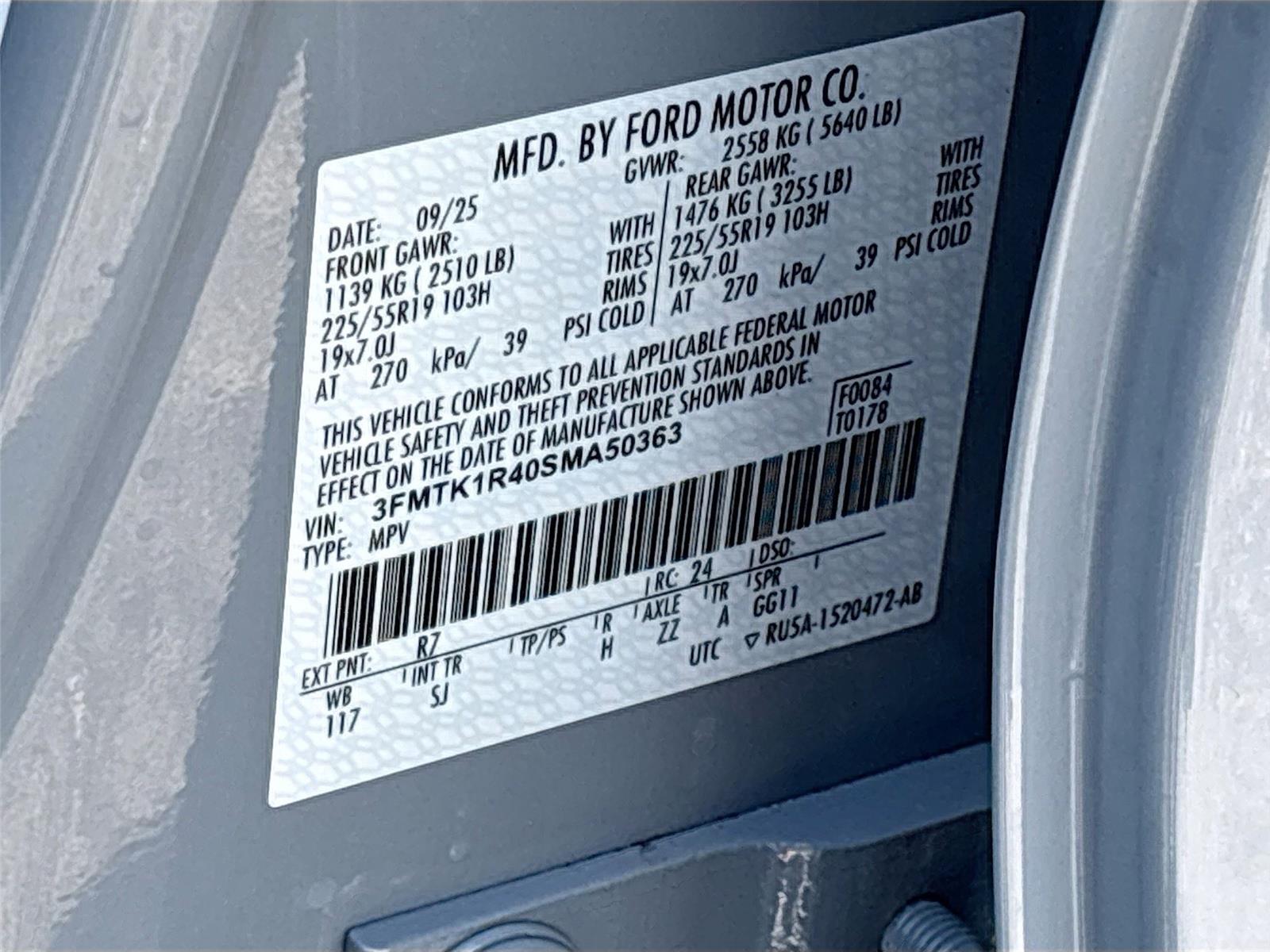 2025 Ford Mustang Mach-E Select