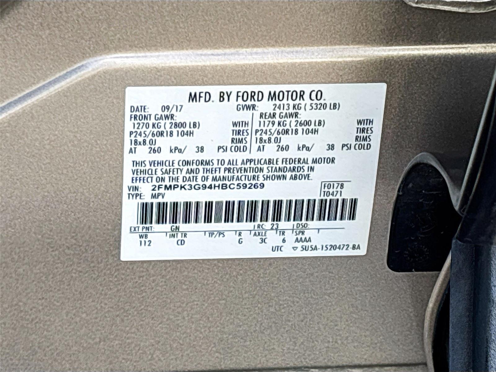 2017 Ford Edge SE