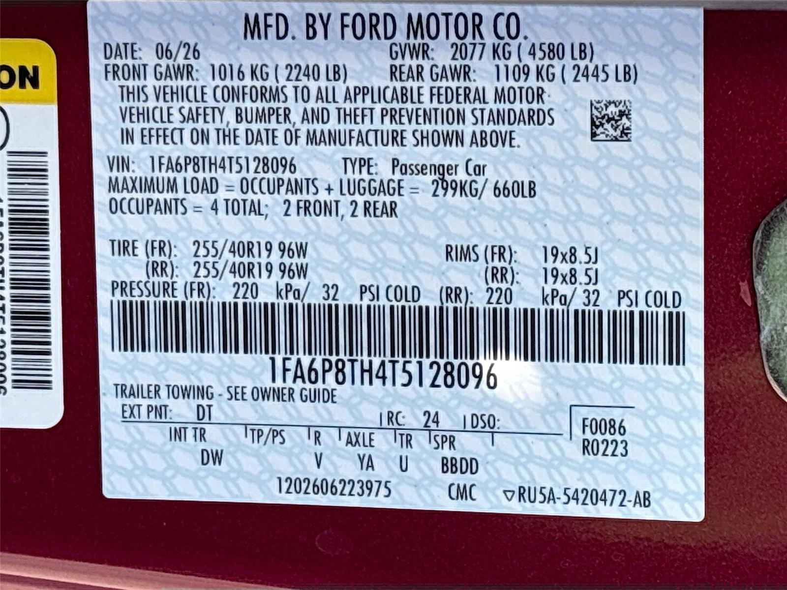 2026 Ford Mustang EcoBoost
