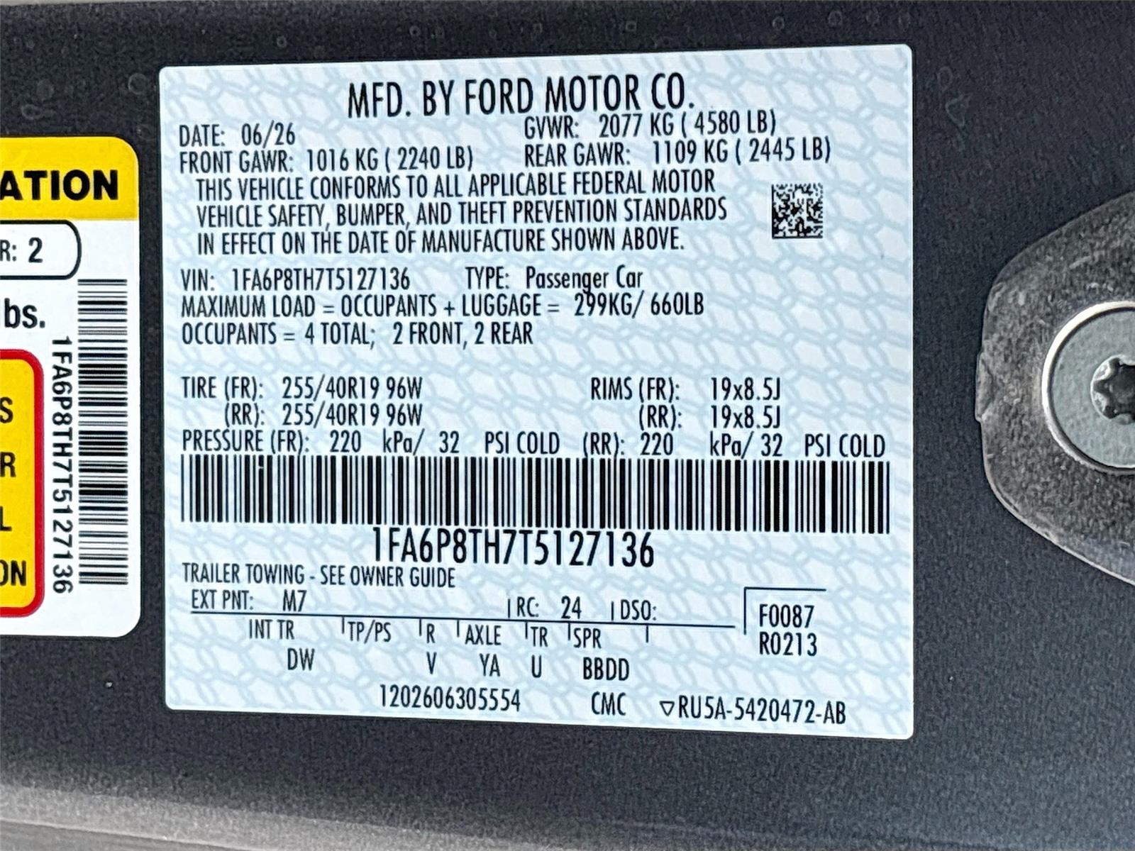 2026 Ford Mustang EcoBoost