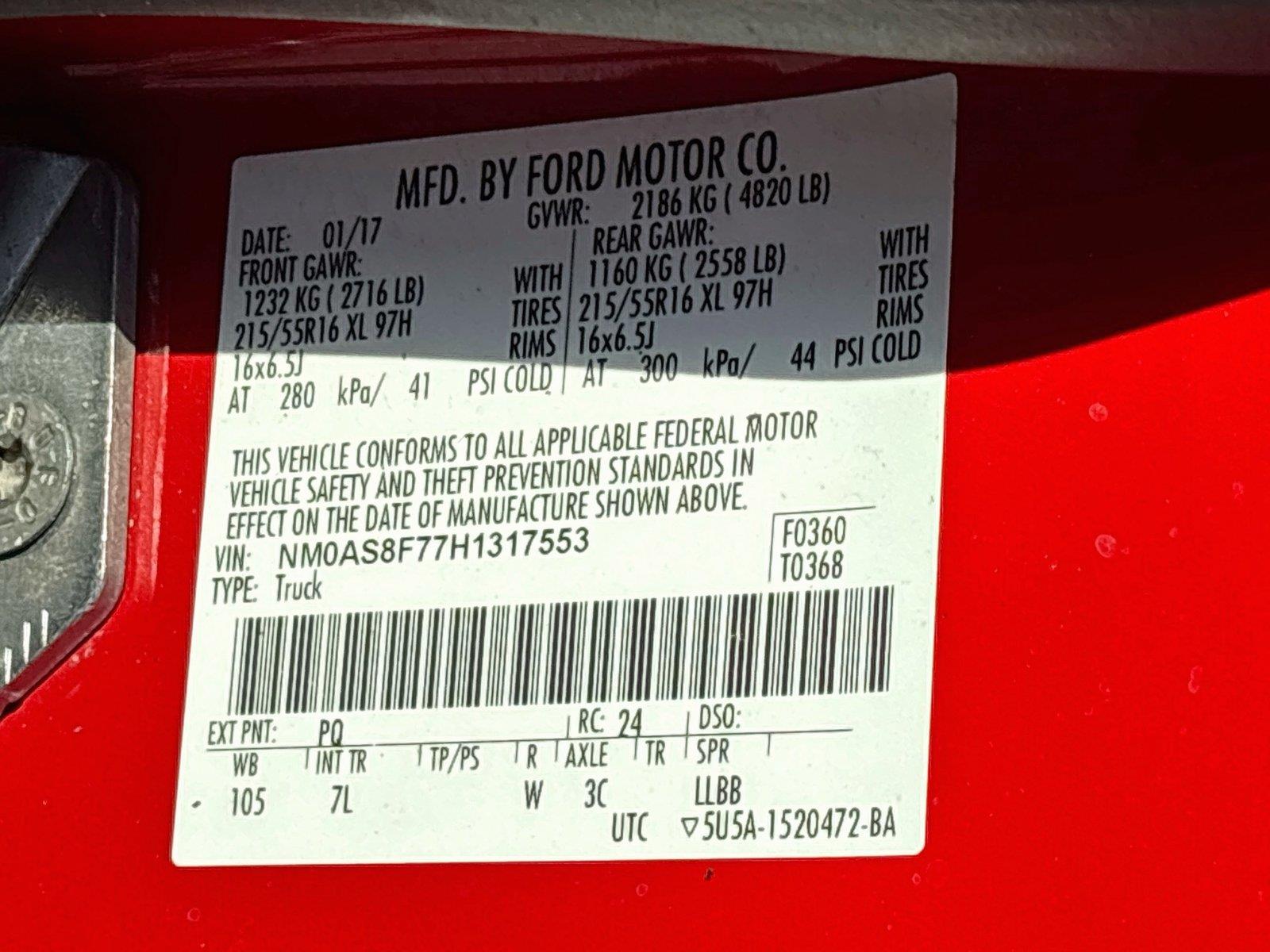 2017 Ford Transit Connect Wagon XLT