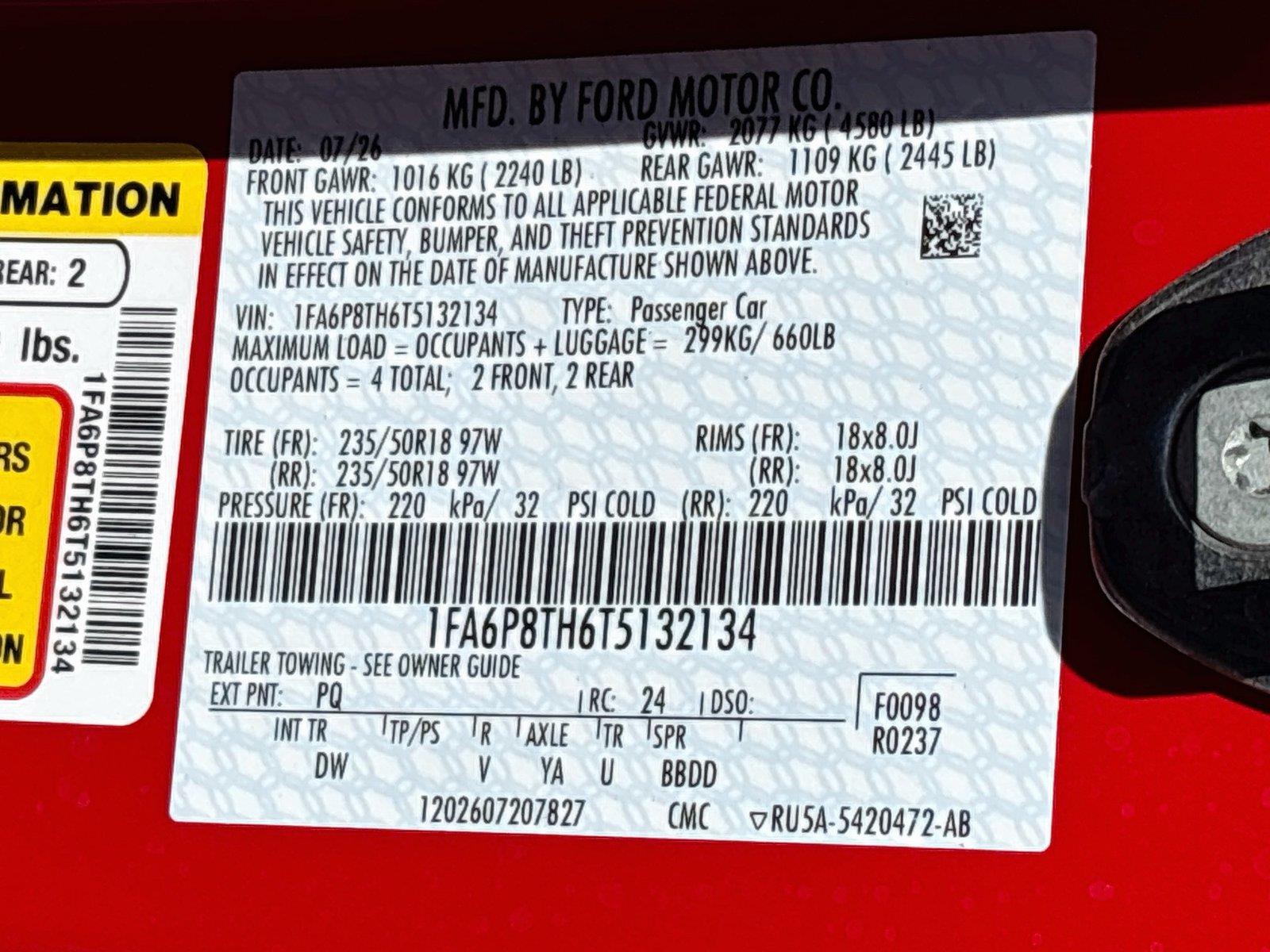 2026 Ford Mustang EcoBoost