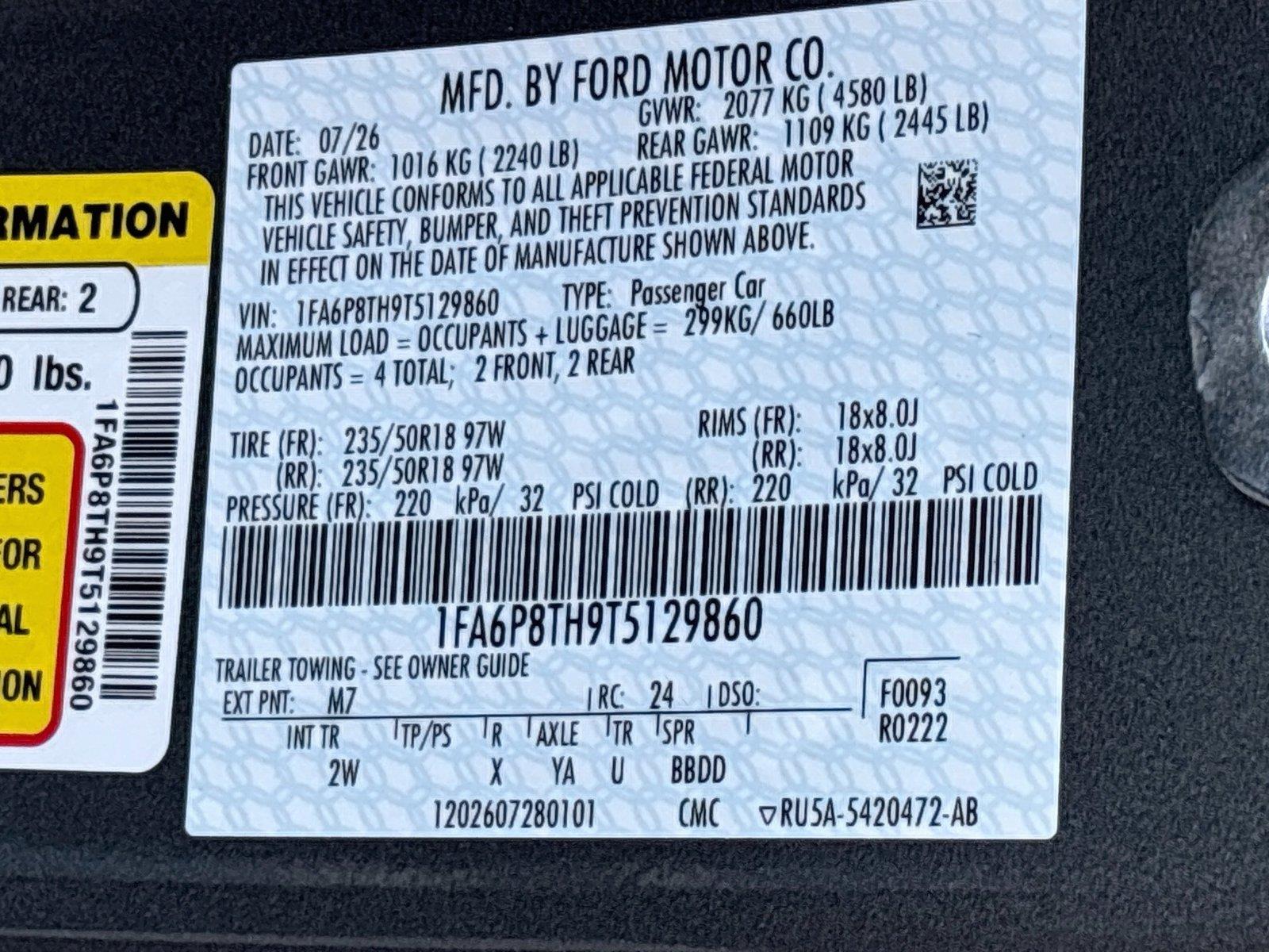 2026 Ford Mustang EcoBoost