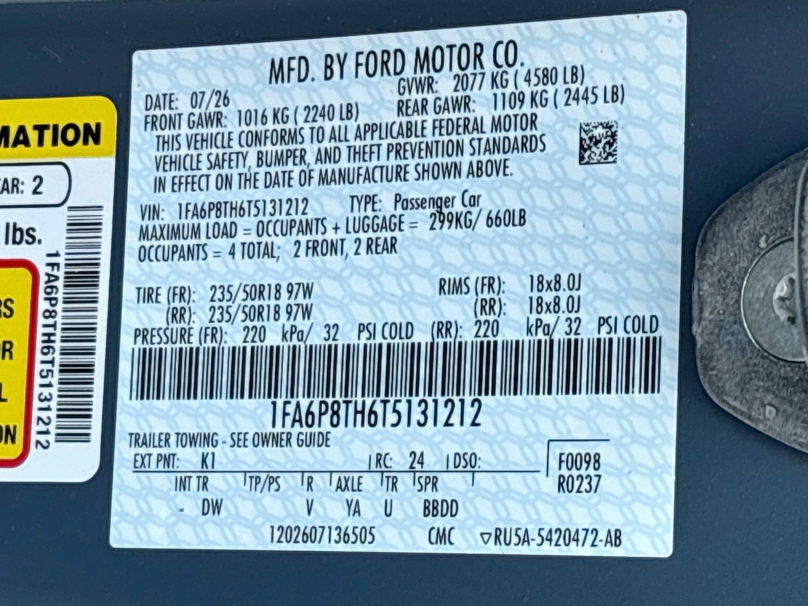 2026 Ford Mustang EcoBoost