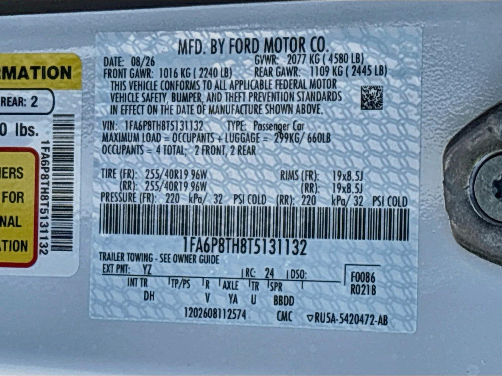 2026 Ford Mustang EcoBoost