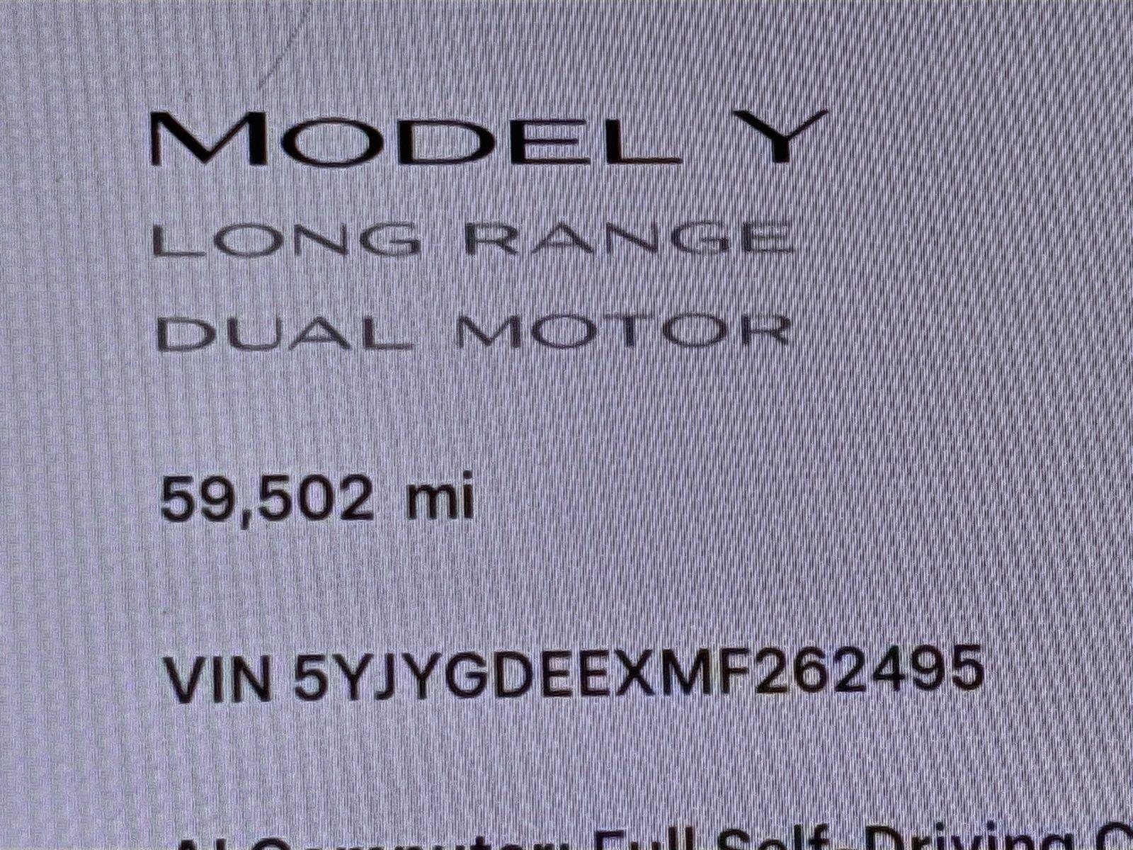 2021 Tesla Model Y Long Range