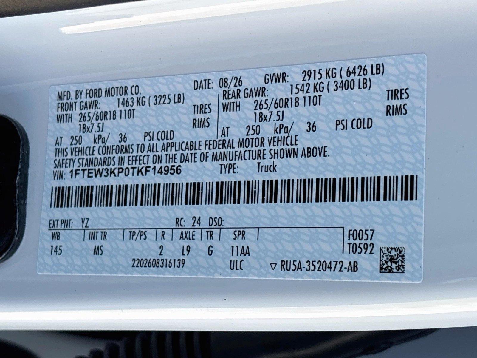 2026 Ford F-150 XLT
