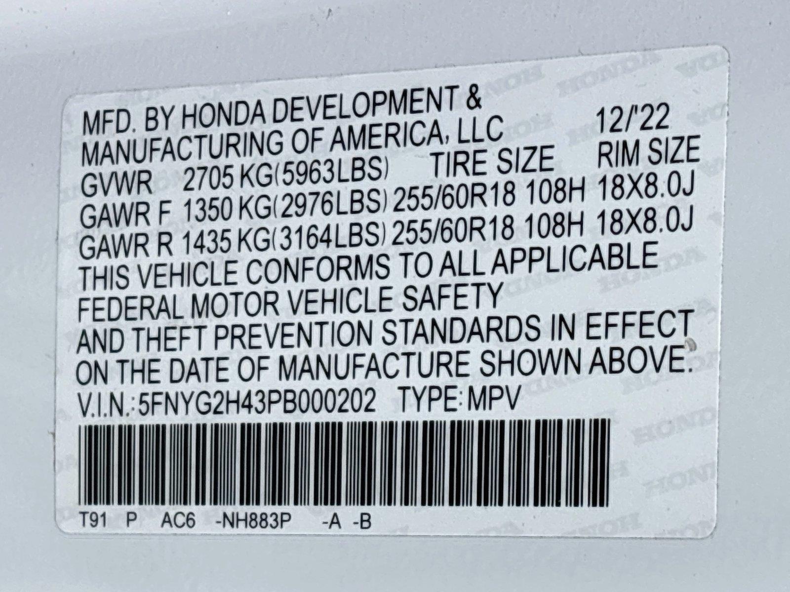 2023 Honda Pilot EX-L