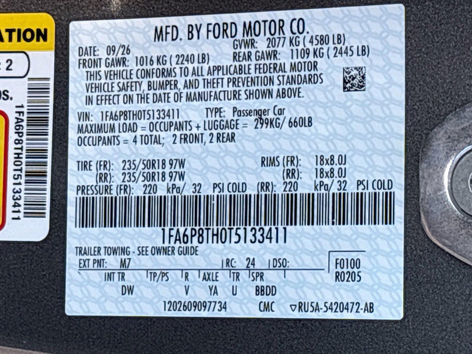 2026 Ford Mustang EcoBoost