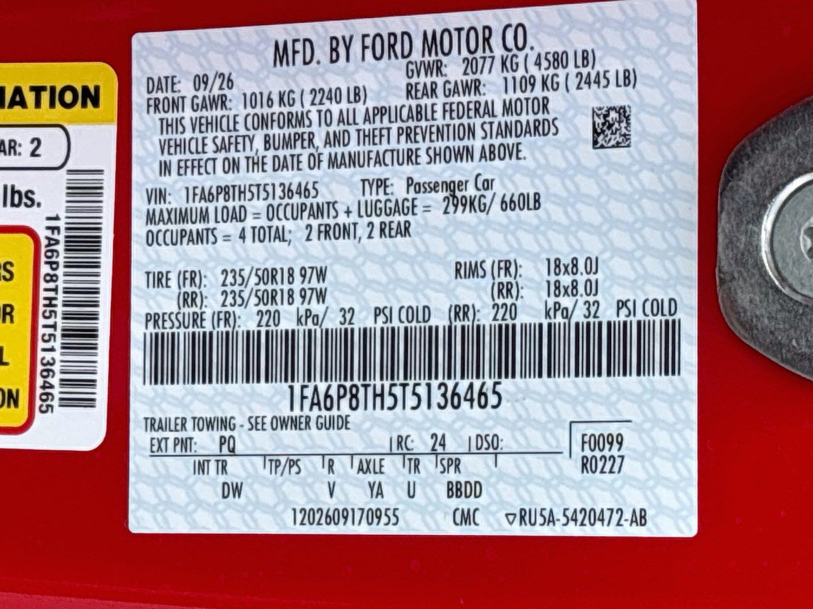 2026 Ford Mustang EcoBoost