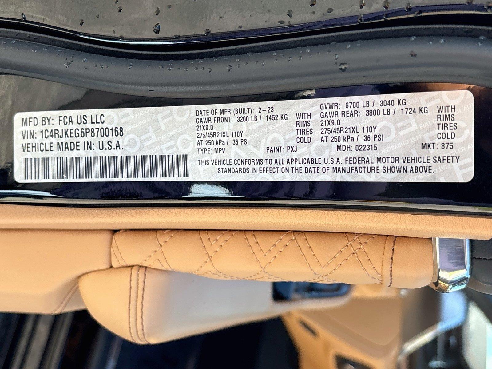 2023 Jeep Grand Cherokee L Summit Reserve
