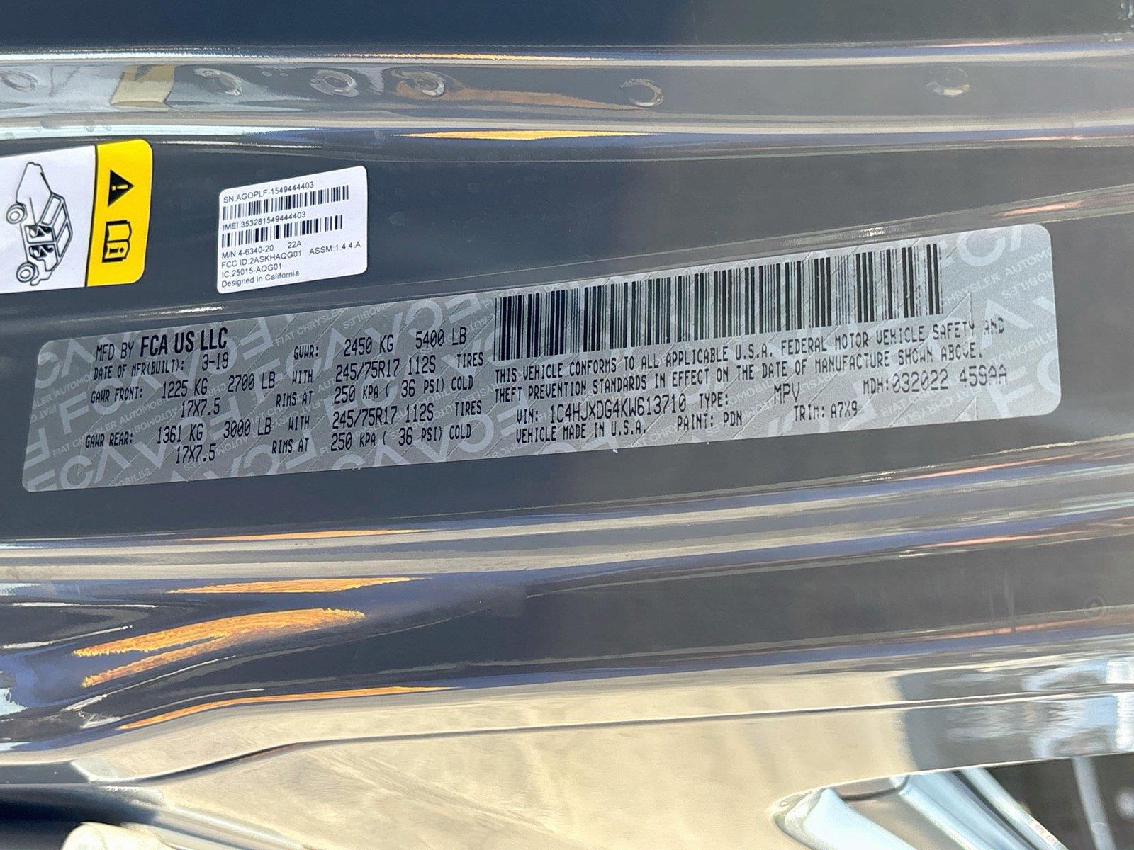 2019 Jeep Wrangler Unlimited Sport S