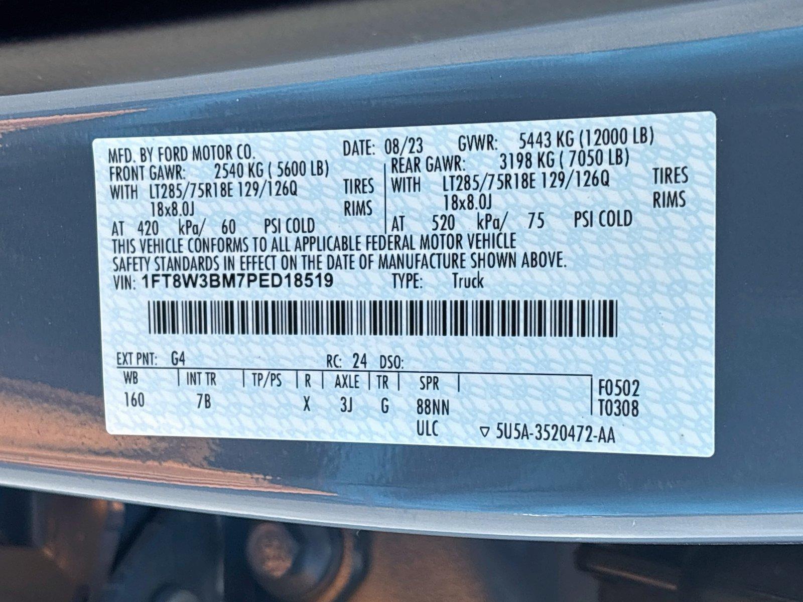 2023 Ford Super Duty F-350 SRW Platinum
