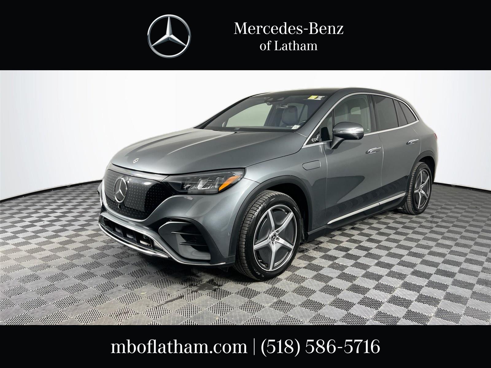 Certified 2023 Mercedes-Benz EQE SUV Base with VIN 4JGGM1CB6PA010814 for sale in Latham, NY
