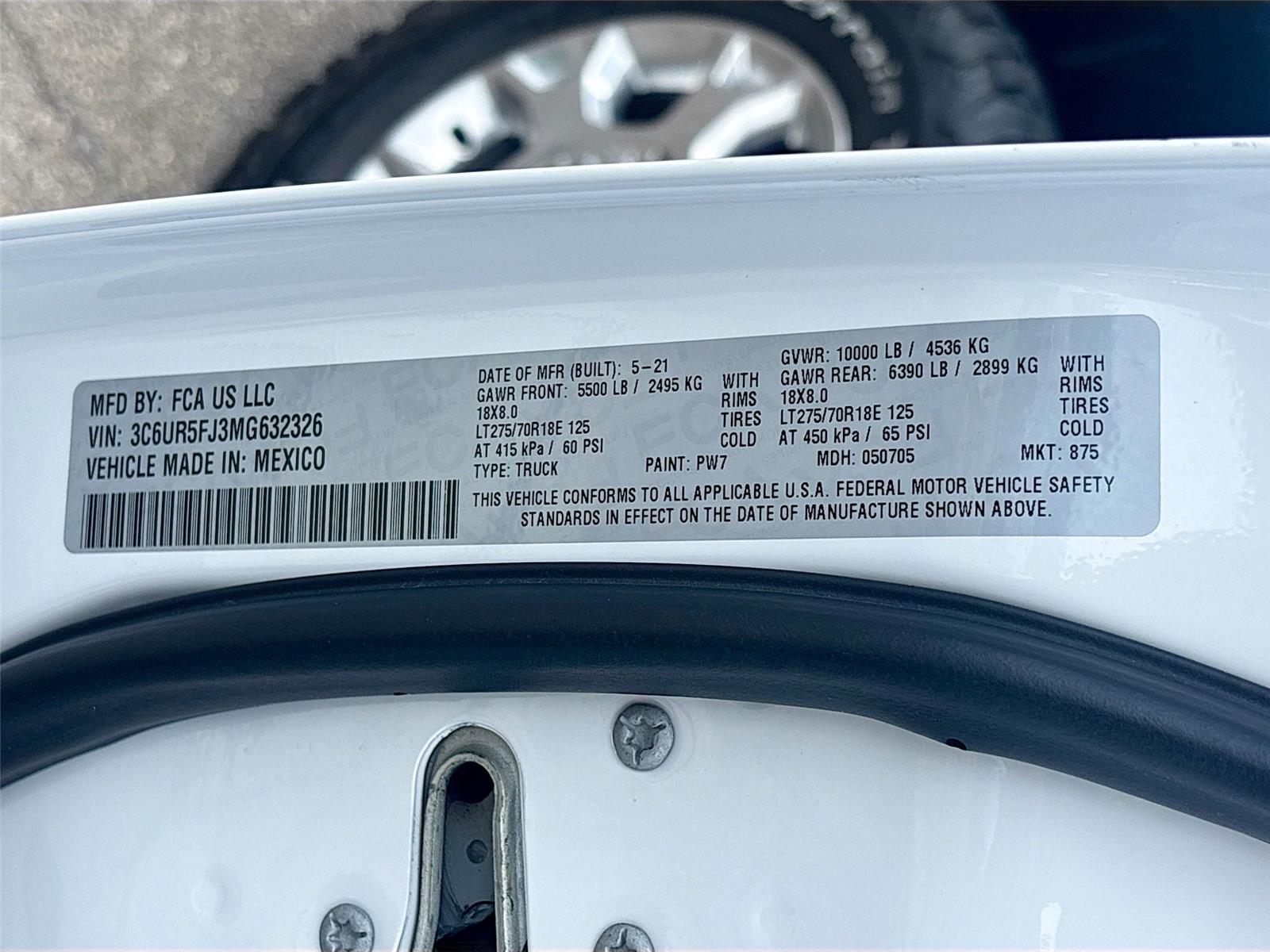 2021 Ram 2500 Laramie