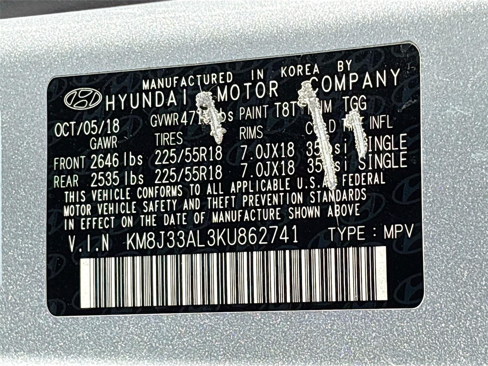 2019 Hyundai Tucson SEL