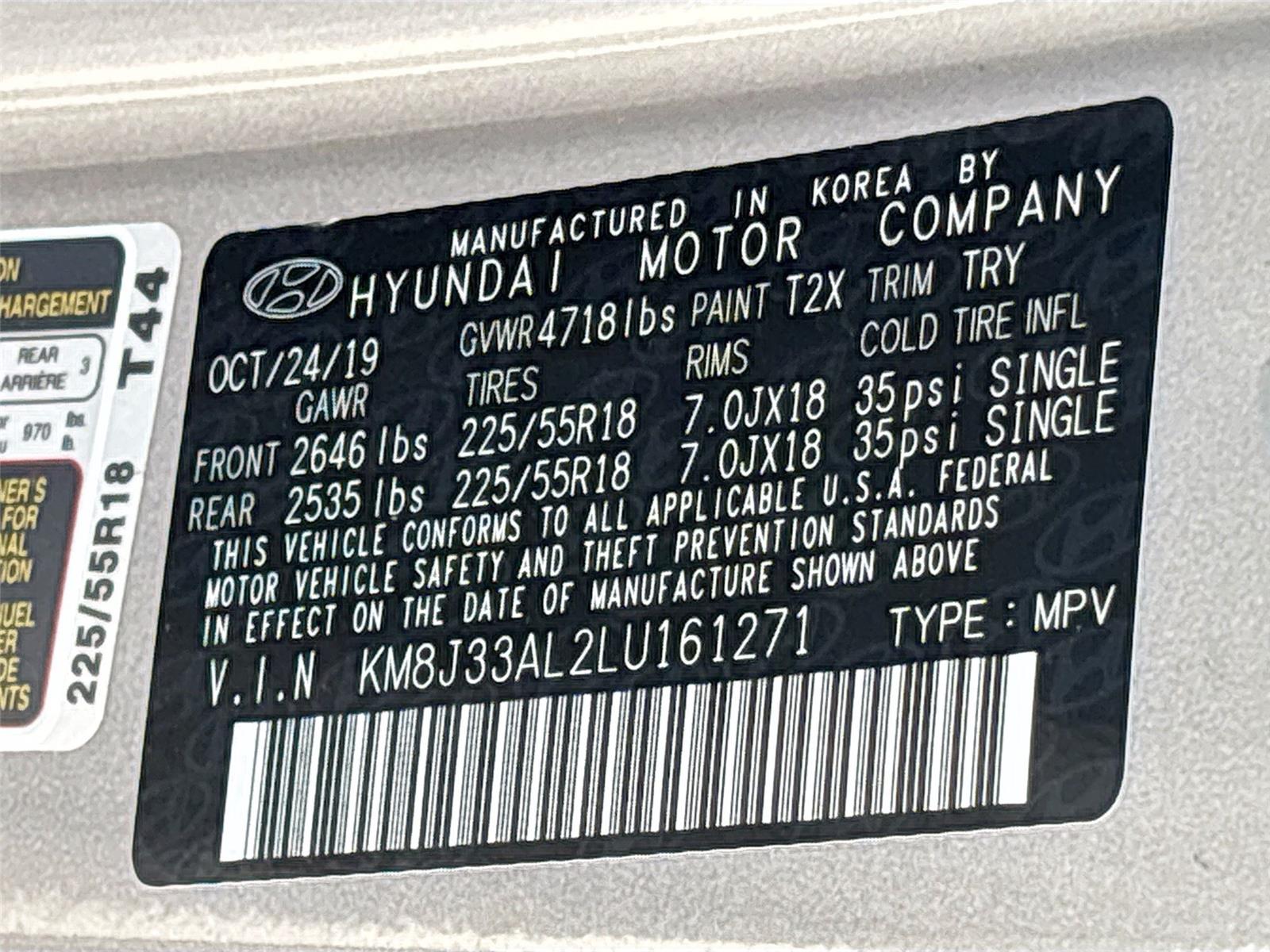 2020 Hyundai Tucson Limited