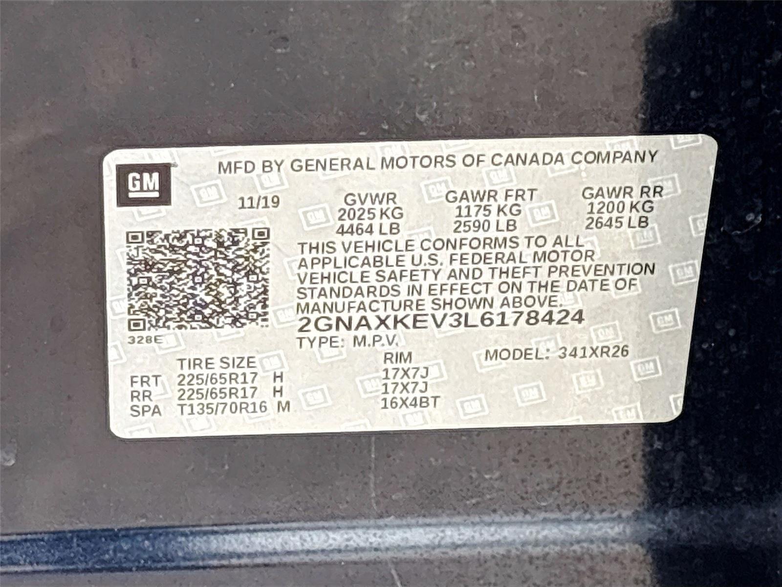 2020 Chevrolet Equinox LT