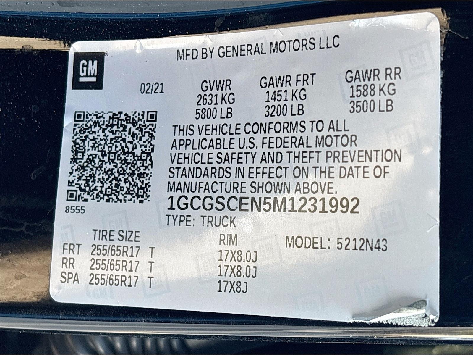 2021 Chevrolet Colorado 2WD LT