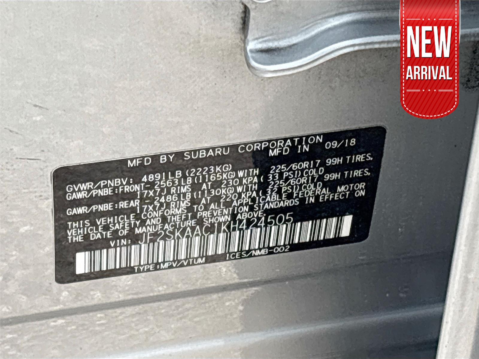 2019 Subaru Forester