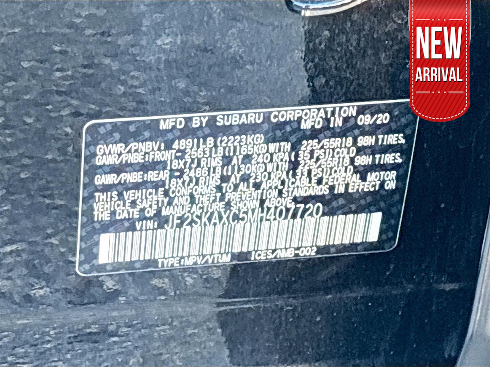 2021 Subaru Forester Touring