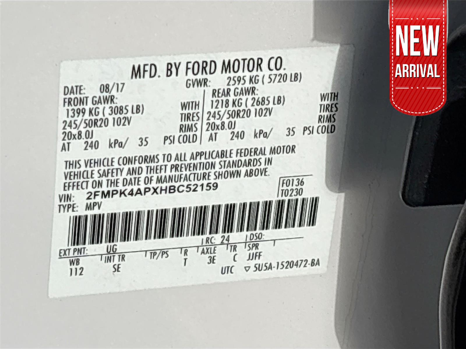 2017 Ford Edge Sport