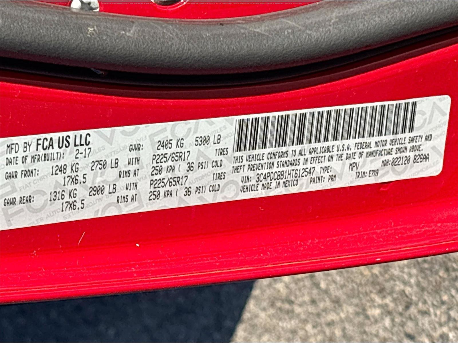 2017 Dodge Journey SXT