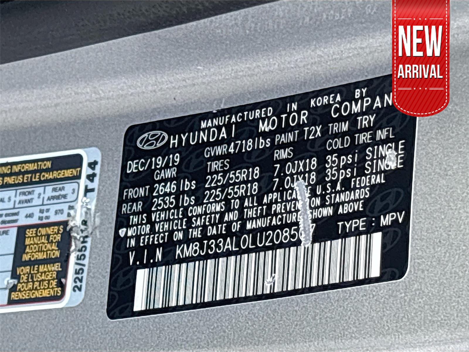 2020 Hyundai Tucson Ultimate