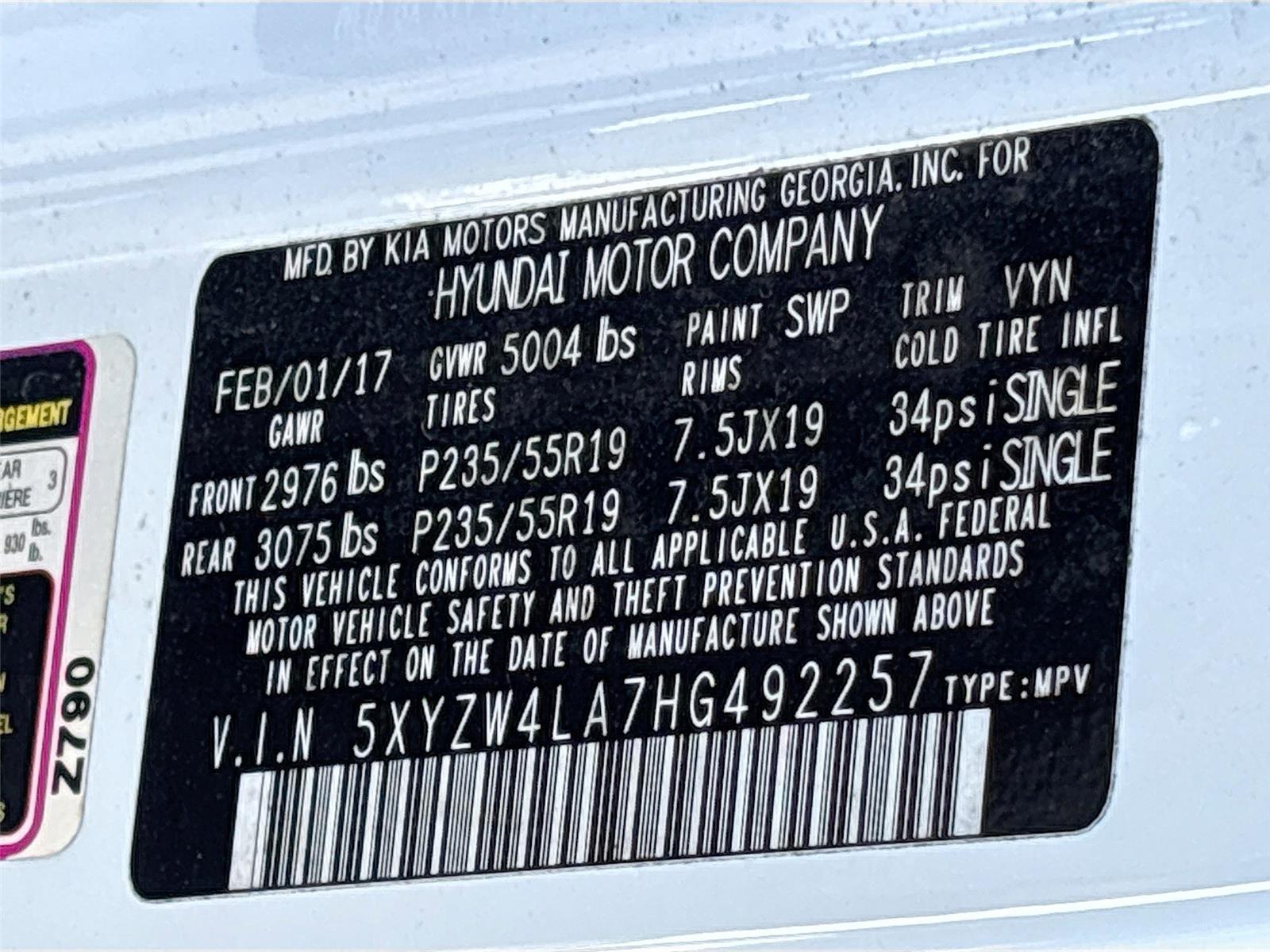 2017 Hyundai Santa Fe Sport 2.0T Ultimate