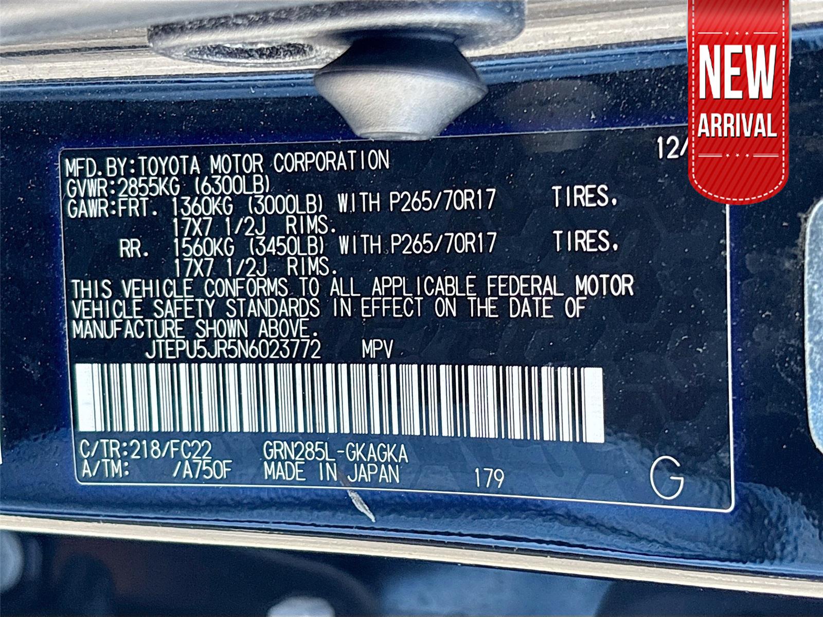 2022 Toyota 4Runner TRD Off-Road