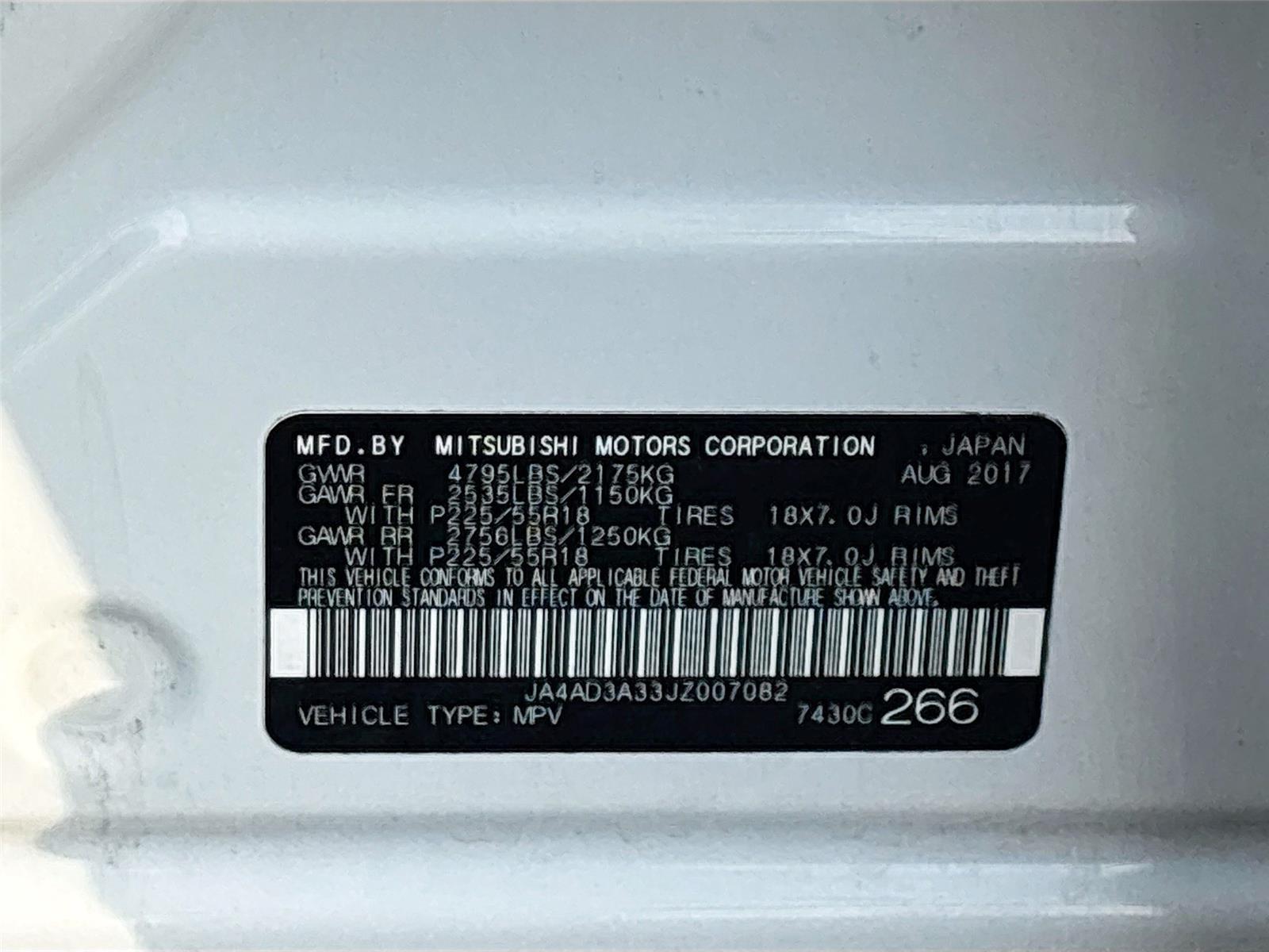 2018 Mitsubishi Outlander SE