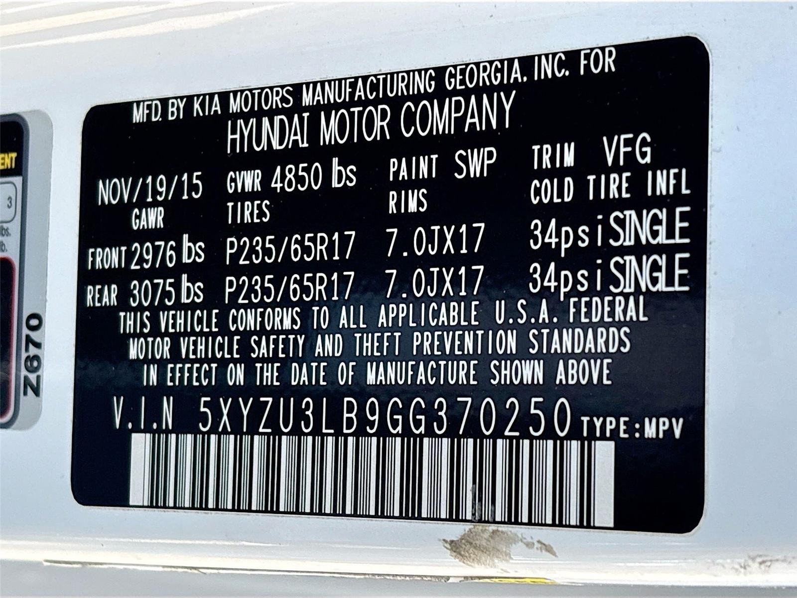 2016 Hyundai Santa Fe Sport