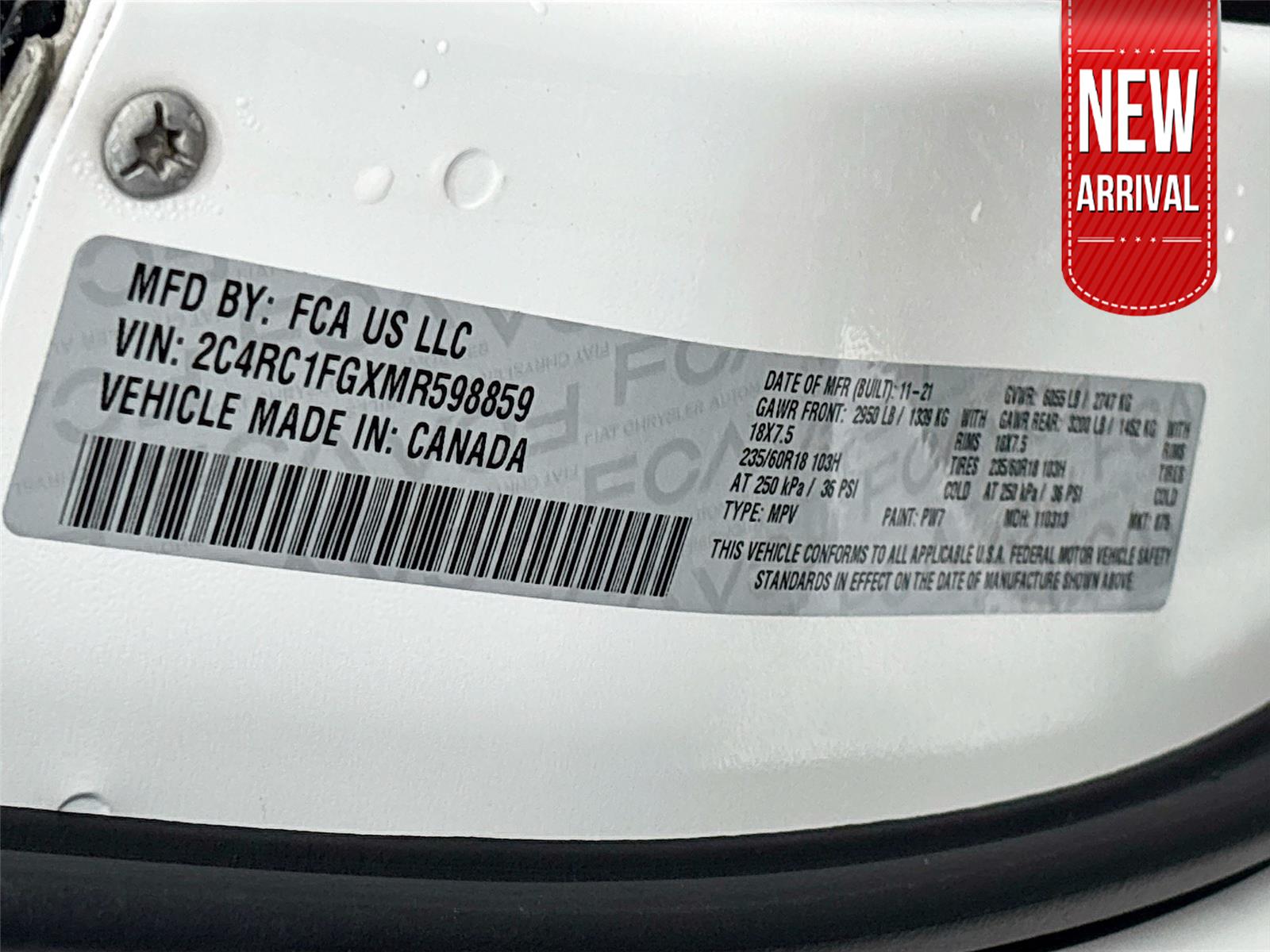 2021 Chrysler Pacifica Touring