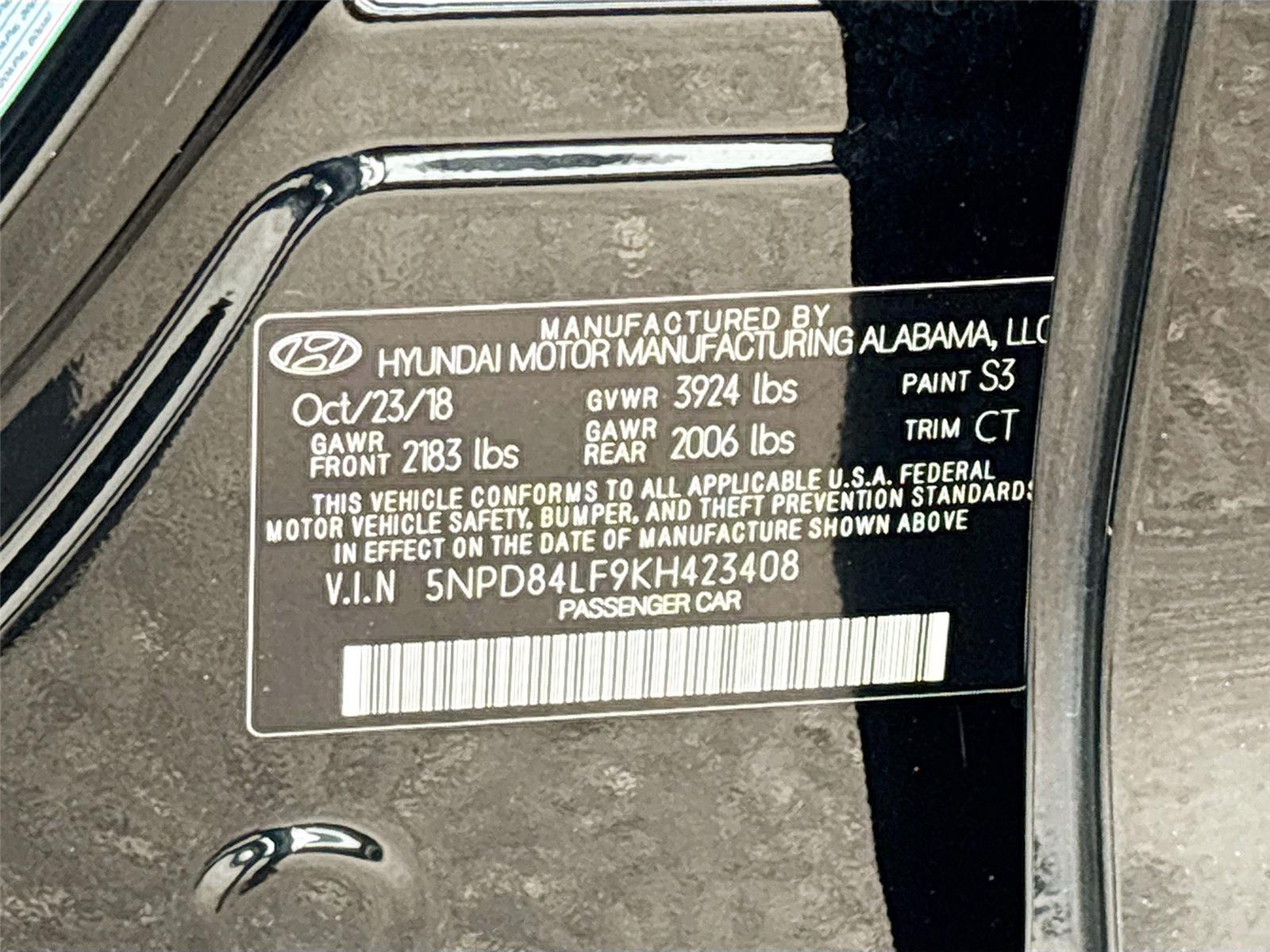 2019 Hyundai Elantra SEL