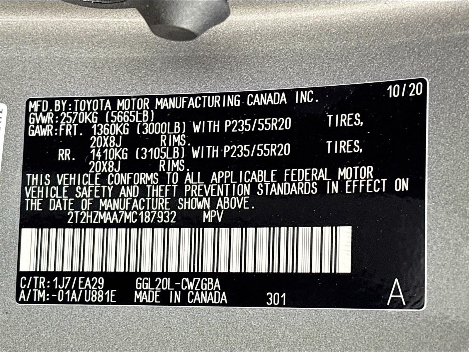 2021 Lexus RX RX 350