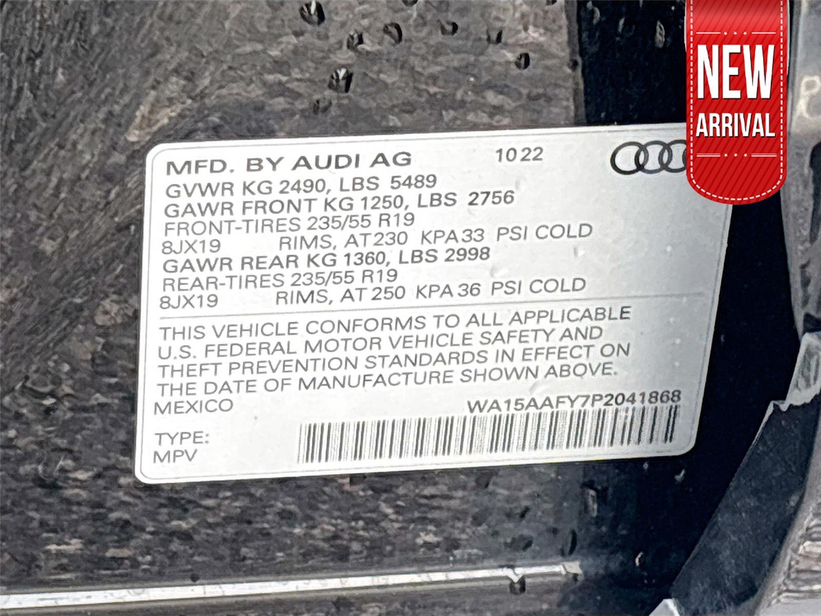 2023 Audi Q5 Sportback S line Premium Plus