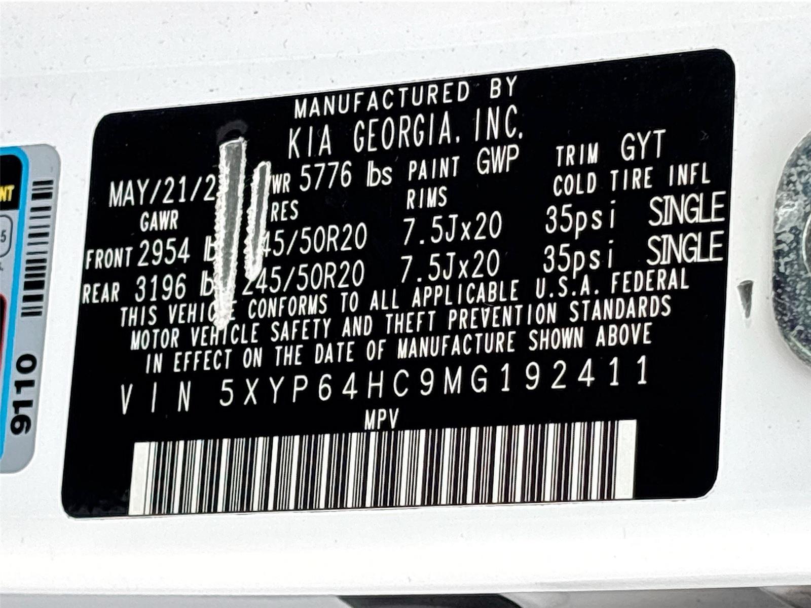 2021 Kia Telluride S