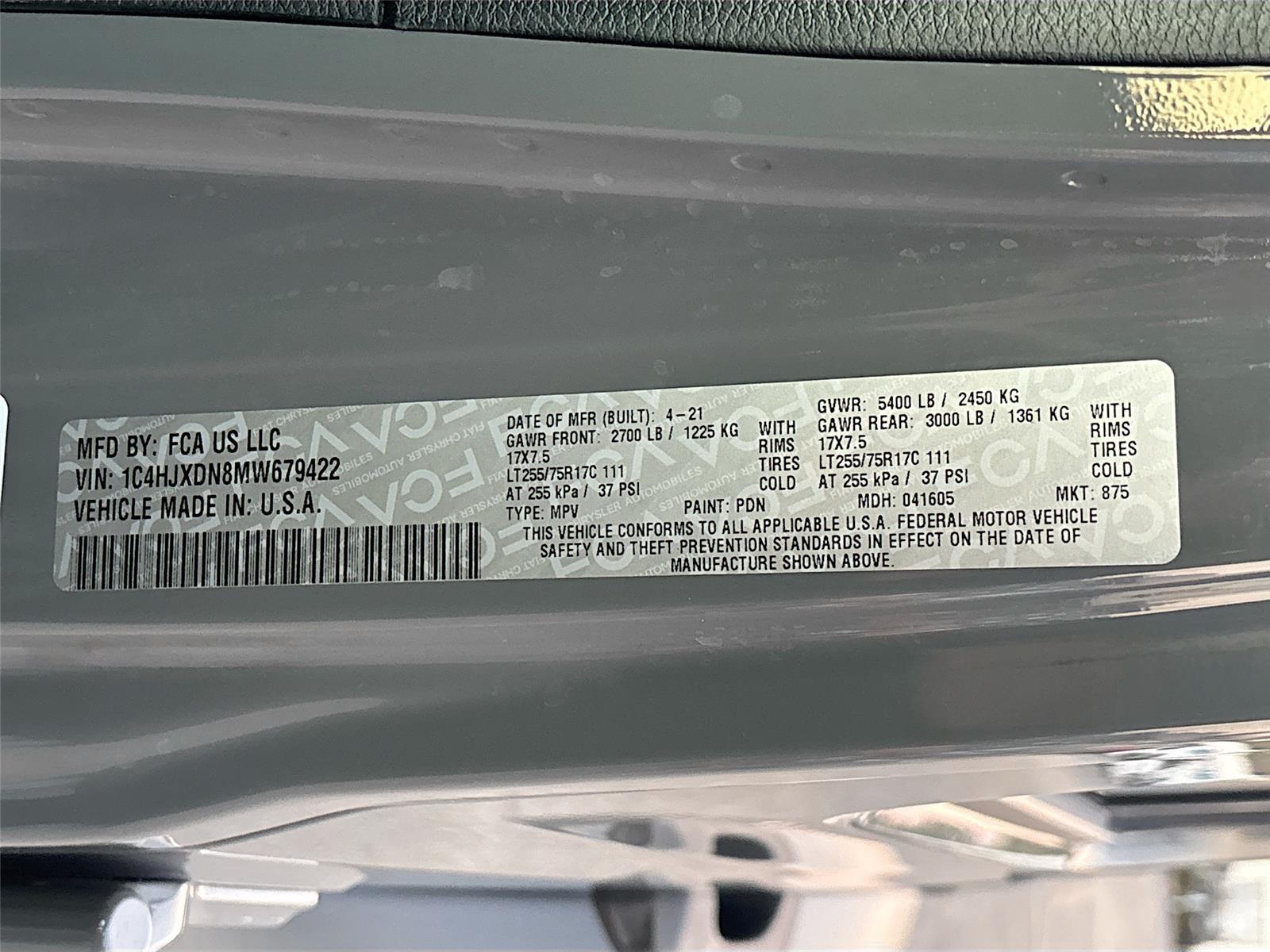 2021 Jeep Wrangler Unlimited Willys