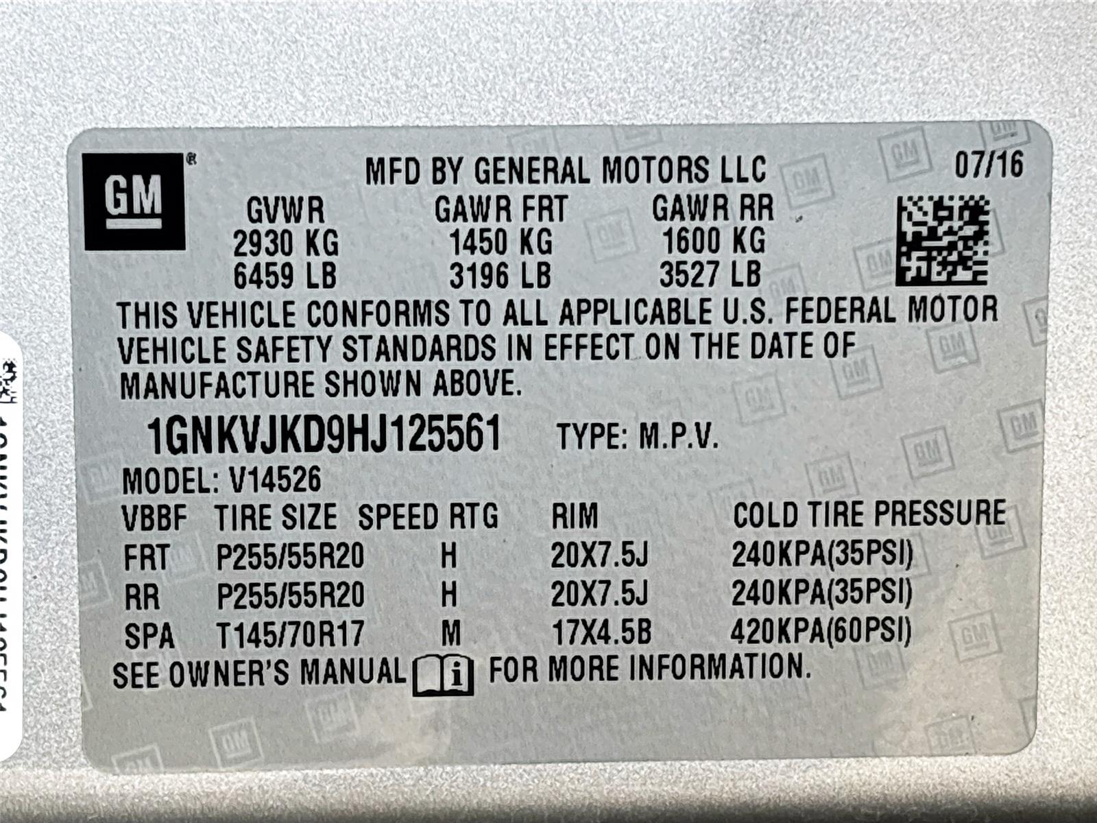 2017 Chevrolet Traverse Premier